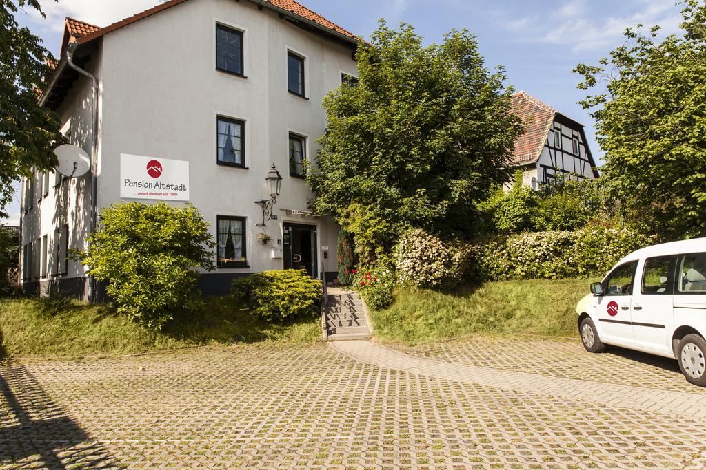 Pension Altstadt Borna Eksteriør bilde
