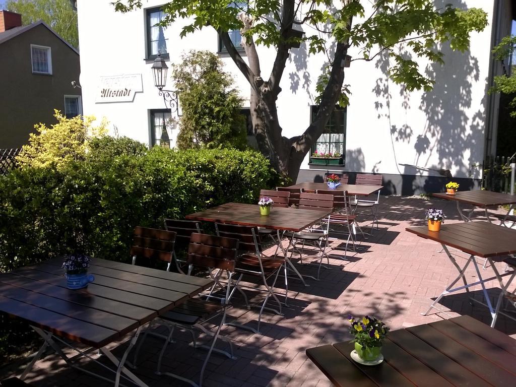 Pension Altstadt Borna Eksteriør bilde